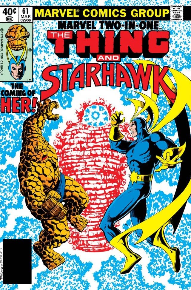 Marvel Two-in-One #61 cover