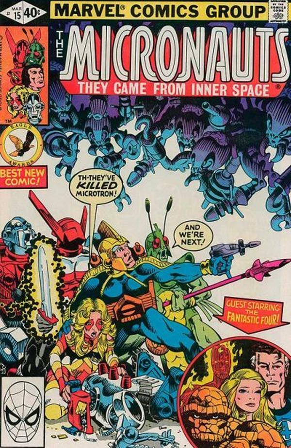 Micronauts #15 cover