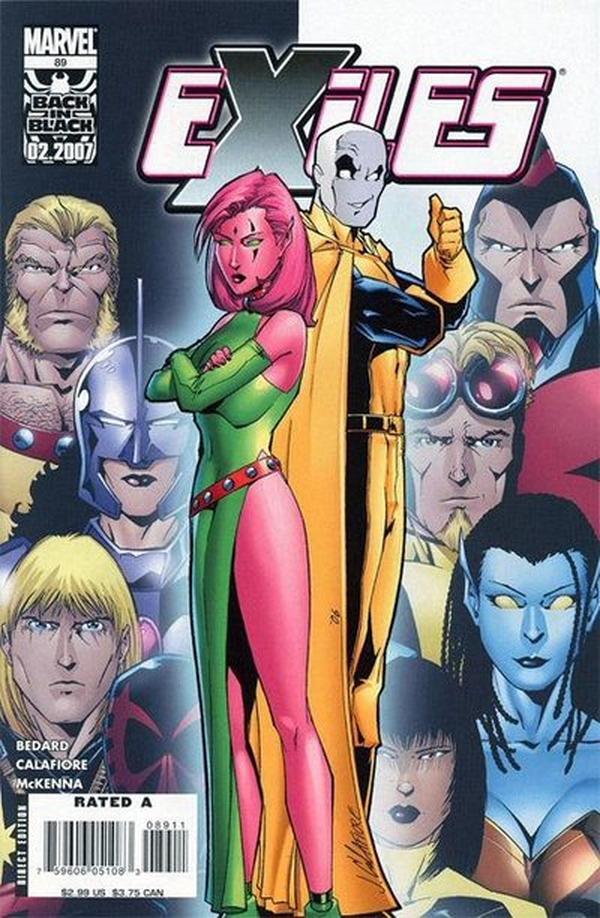 Exiles #89 cover