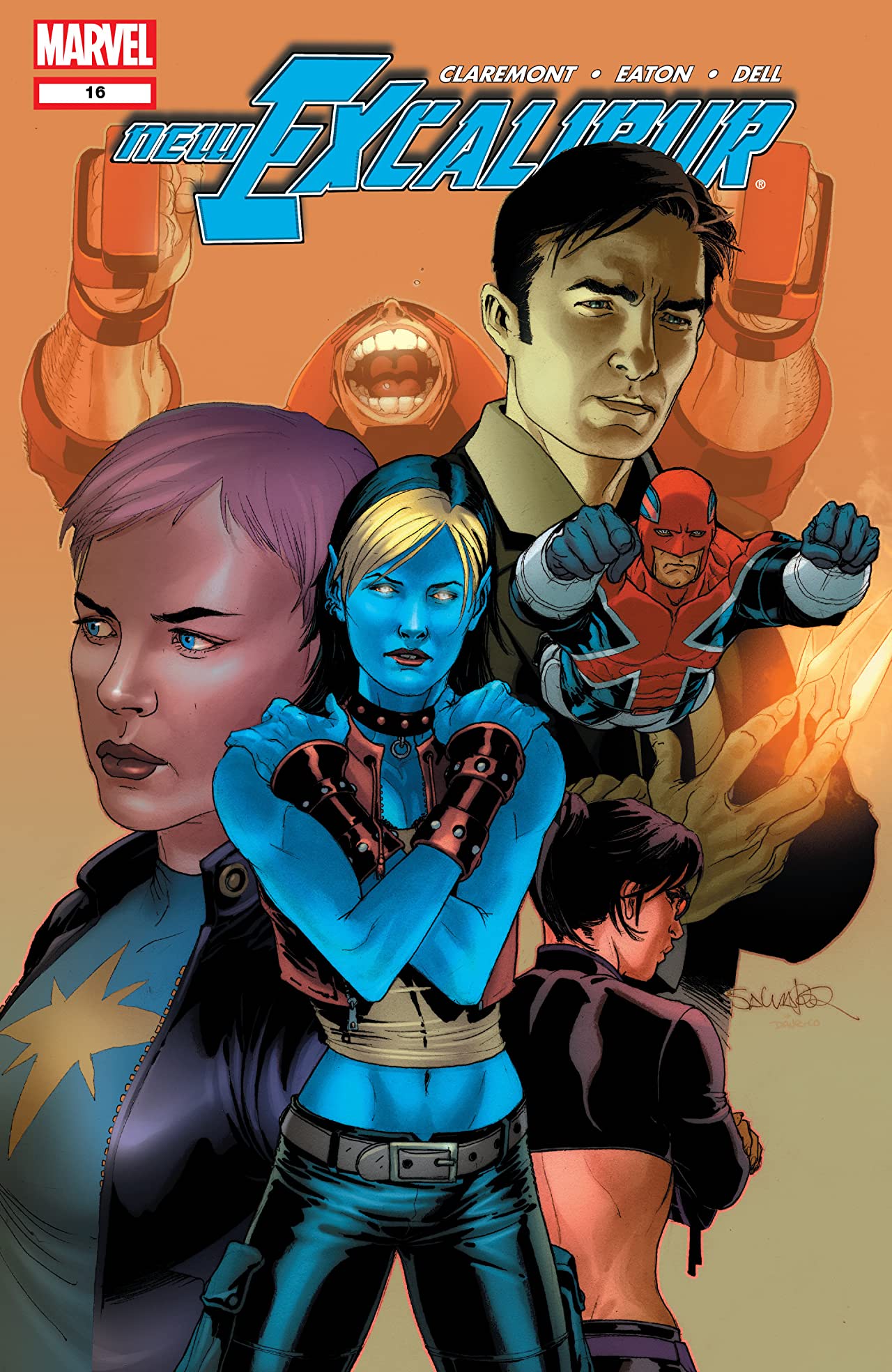 New Excalibur #16 cover