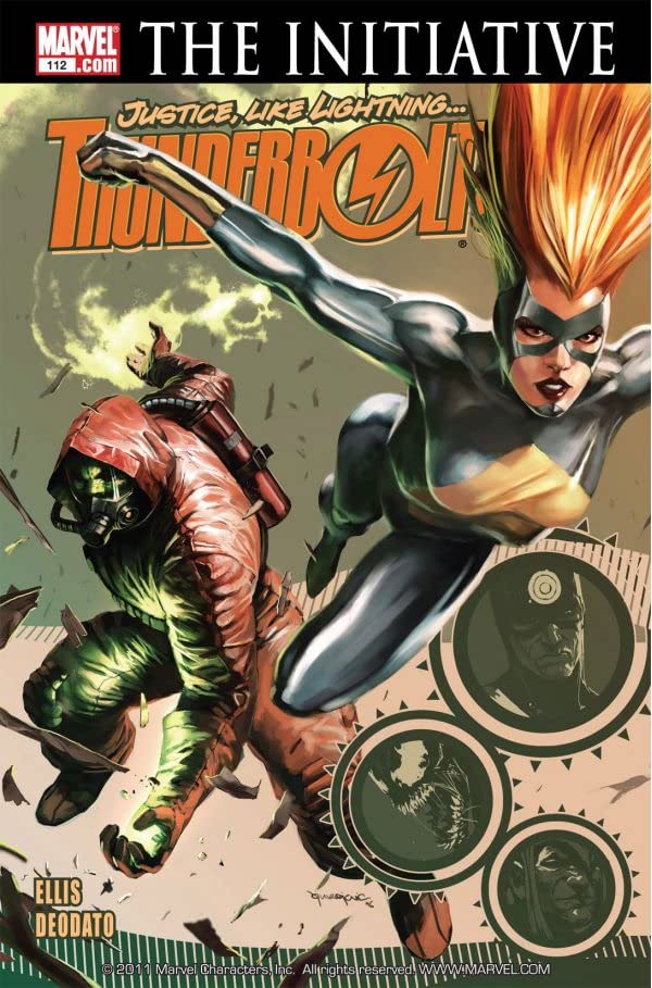 Thunderbolts #112 cover