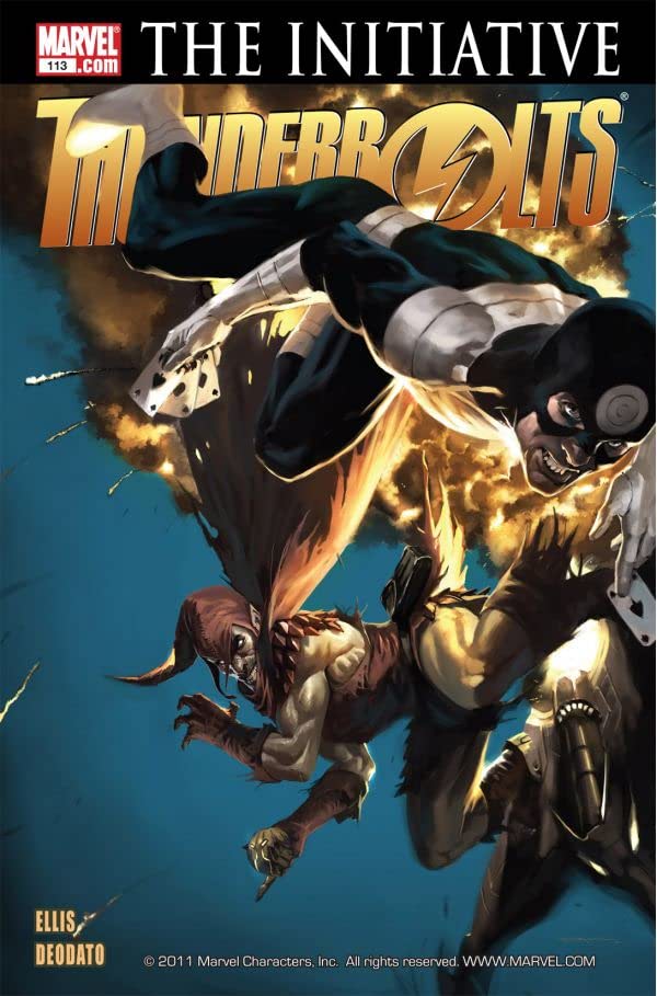Thunderbolts #113 cover