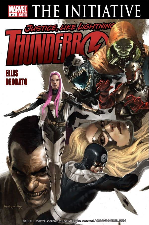 Thunderbolts #115 cover