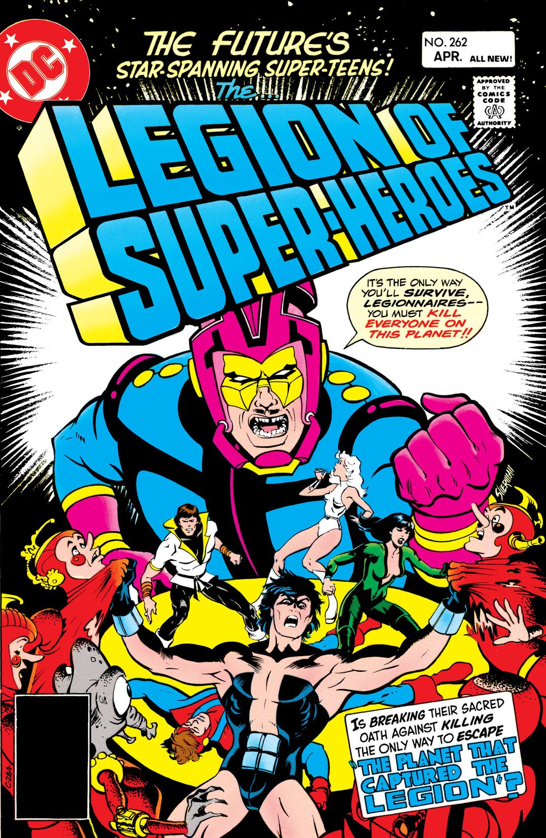 The Legion of Super-Heroes #262