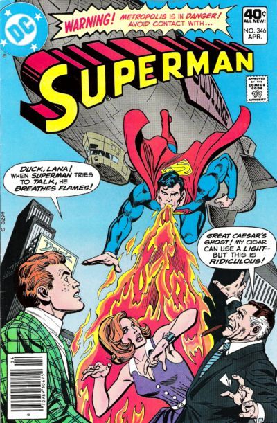 Superman #346 cover