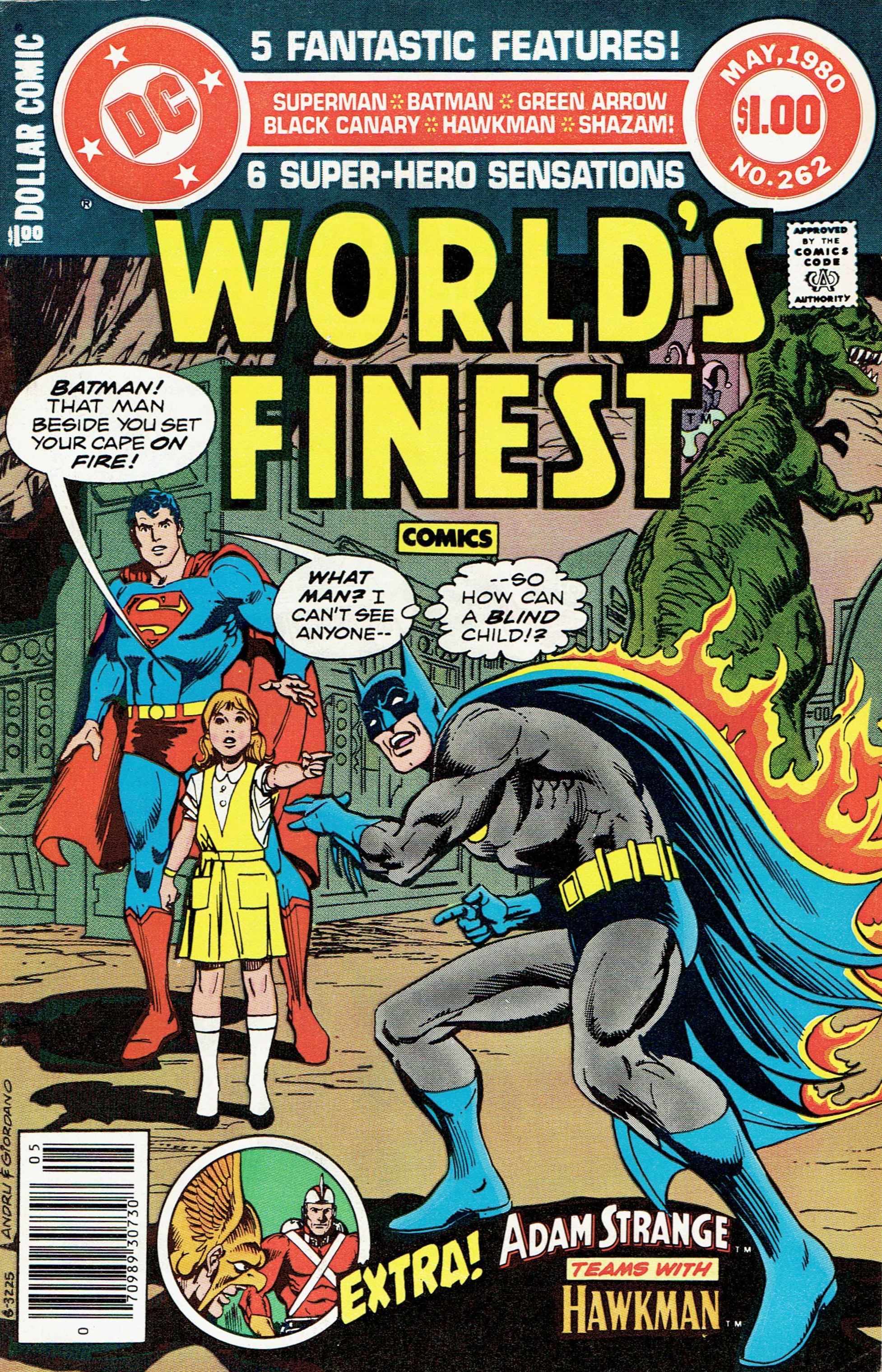 World's Finest Comics #262 cover