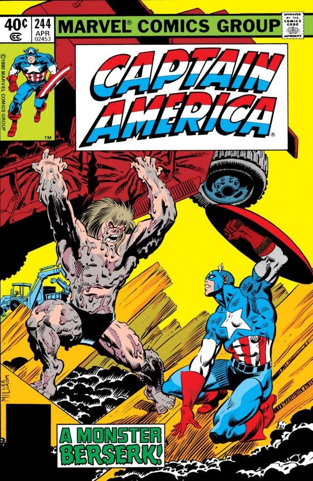 Captain America #244 cover