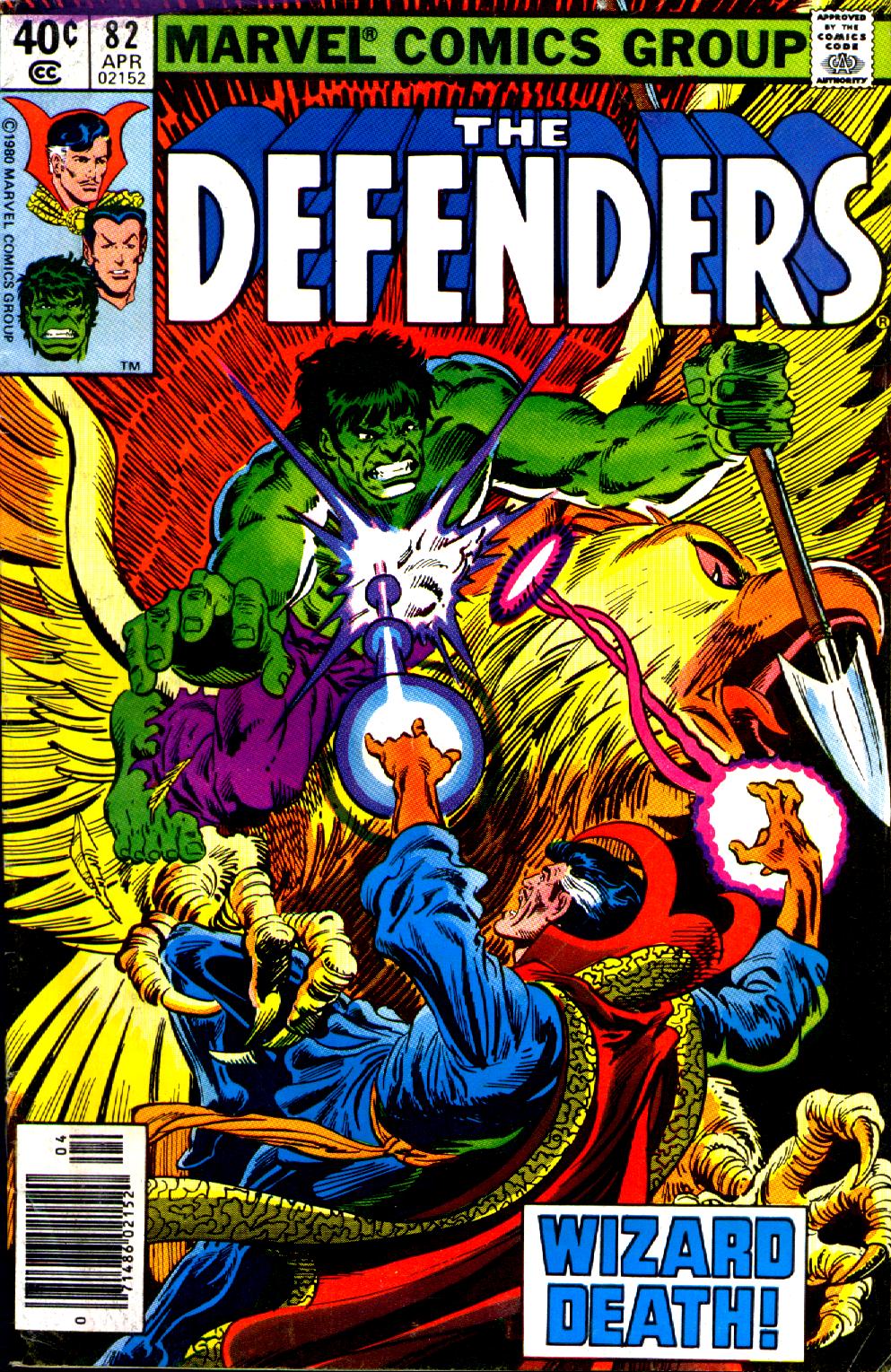 The Defenders #82 cover