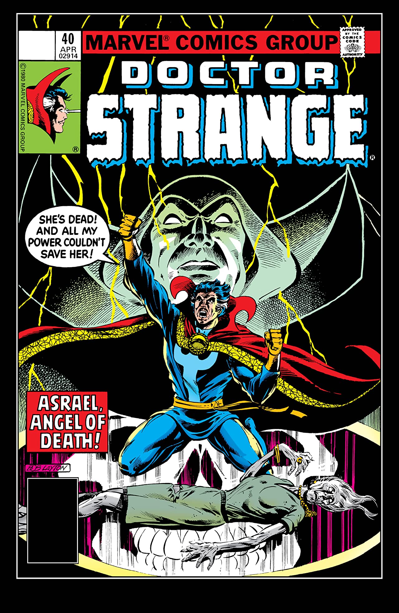Doctor Strange #40 cover