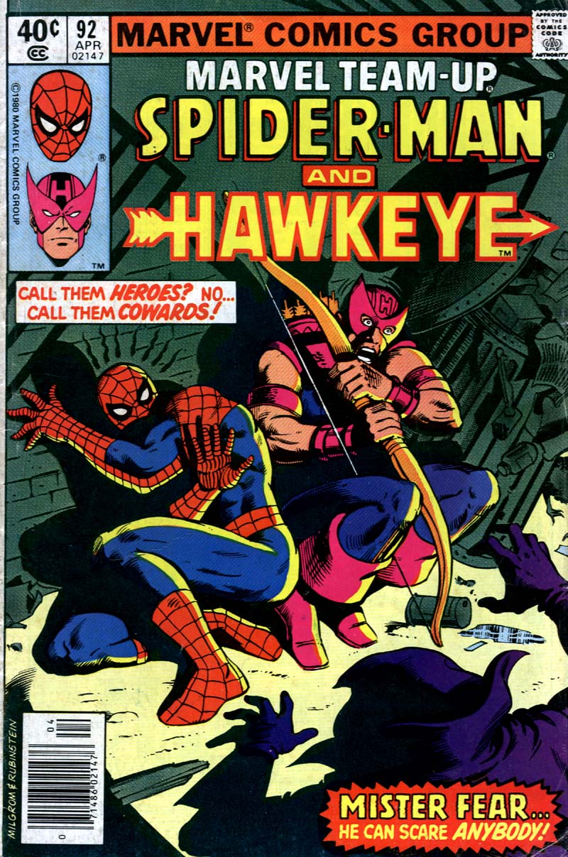 Marvel Team-Up #92 cover