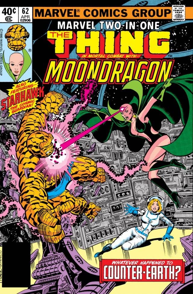 Marvel Two-in-One #62 cover