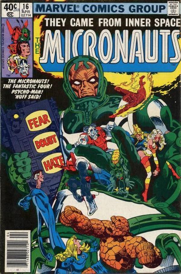 Micronauts #16 cover