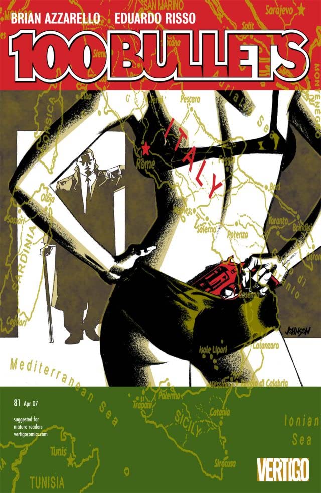 100 Bullets #81 cover