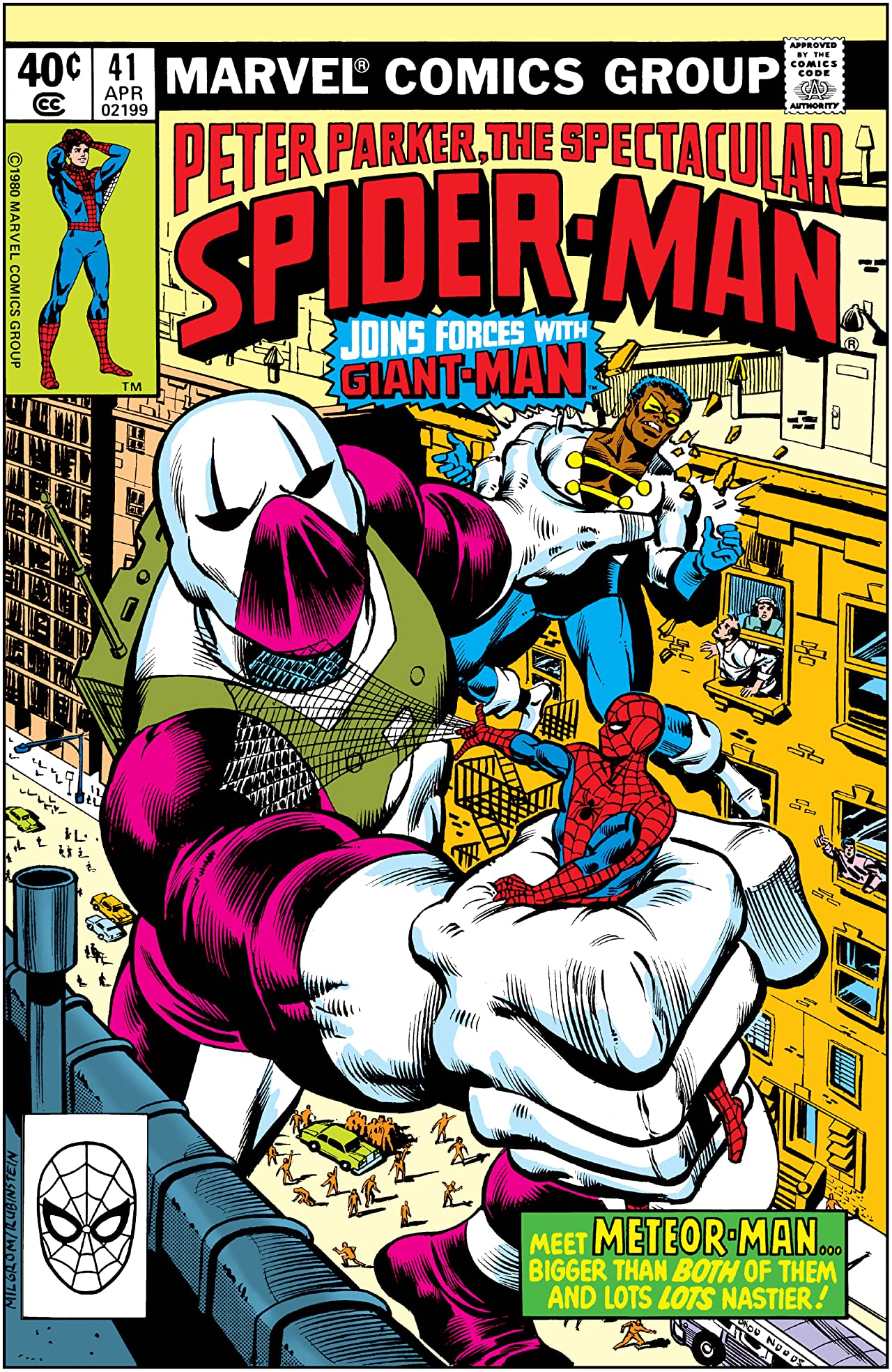 The Spectacular Spider-Man #41 cover