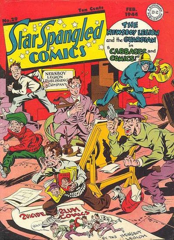 Star Spangled Comics #29 cover