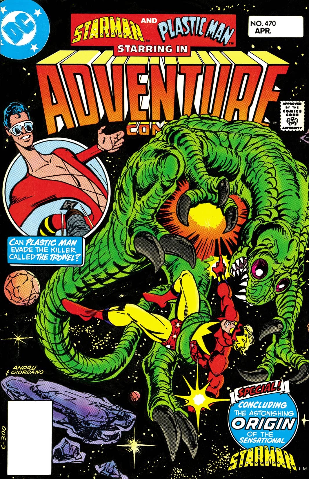 Adventure Comics #470 cover