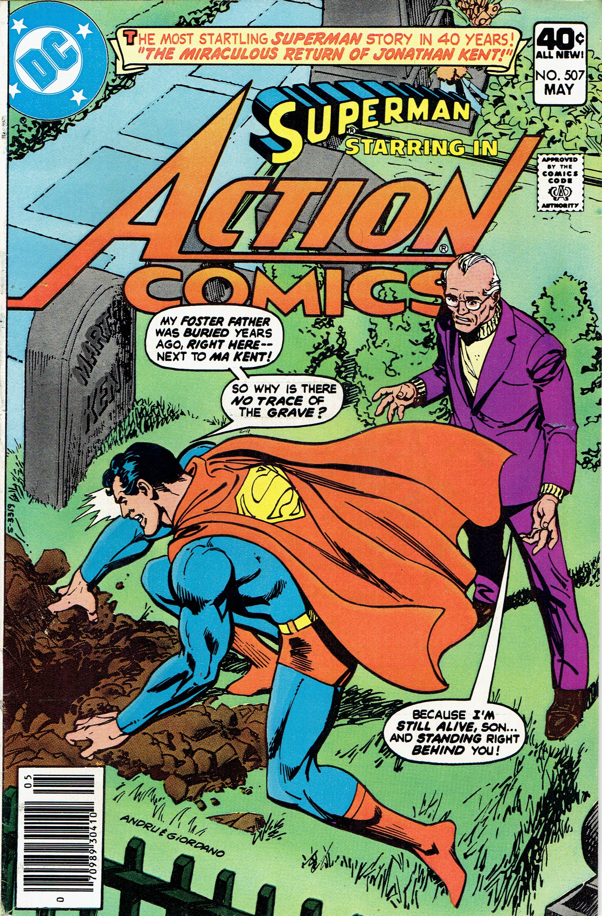 Action Comics #507 cover