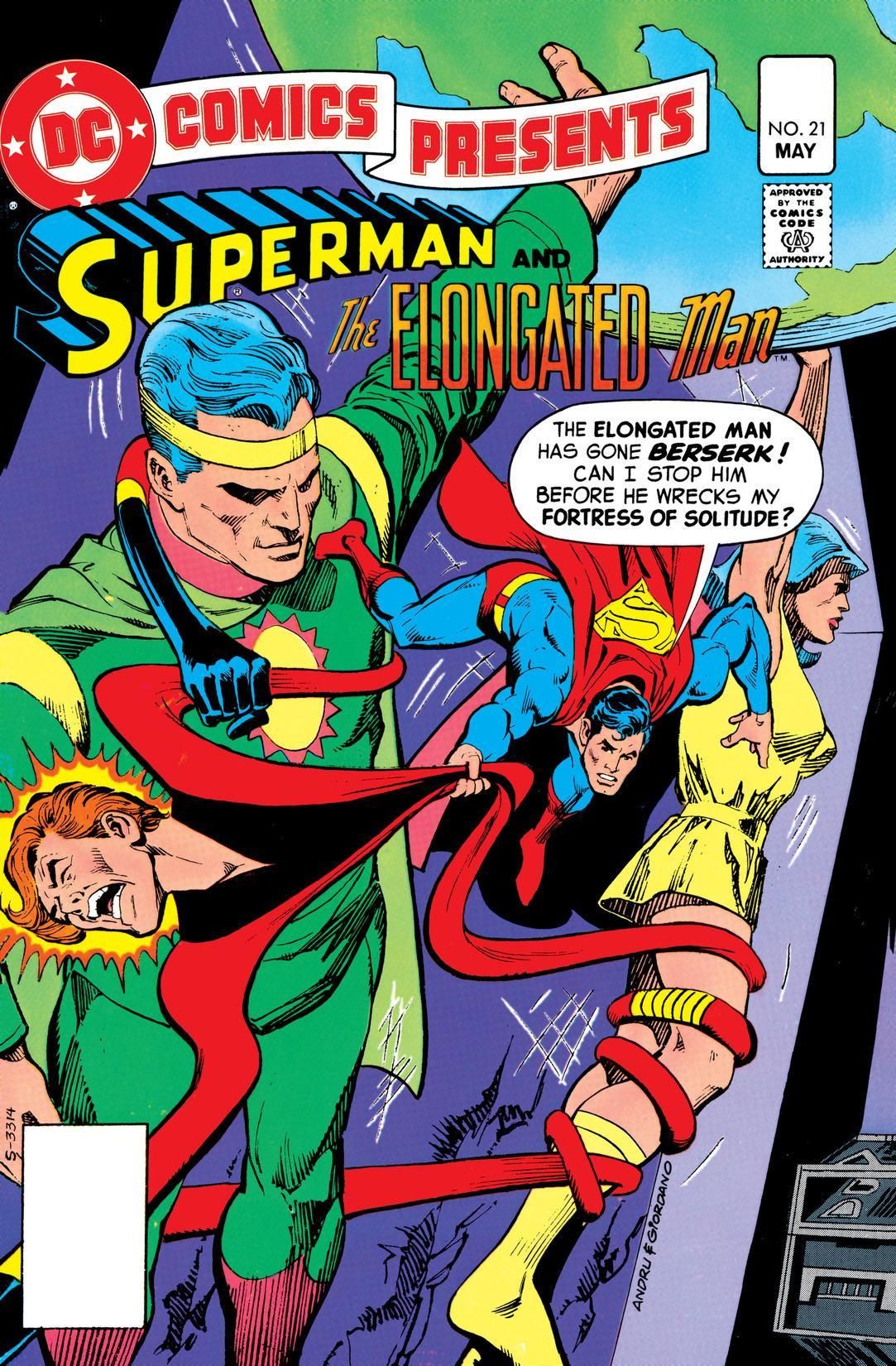 DC Comics Presents #21 cover