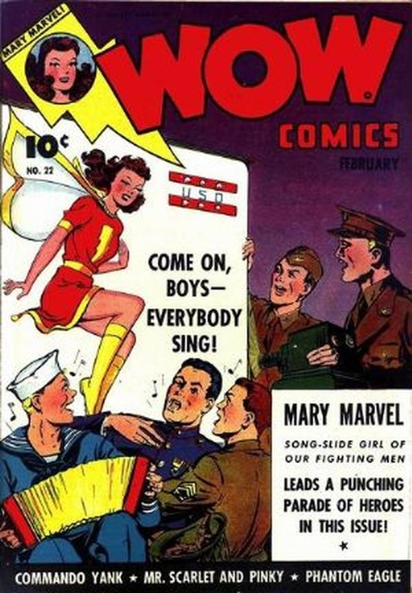 Wow Comics #22 cover