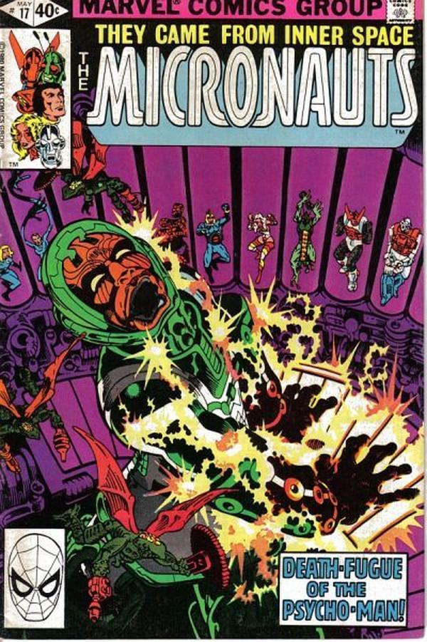 Micronauts #17 cover