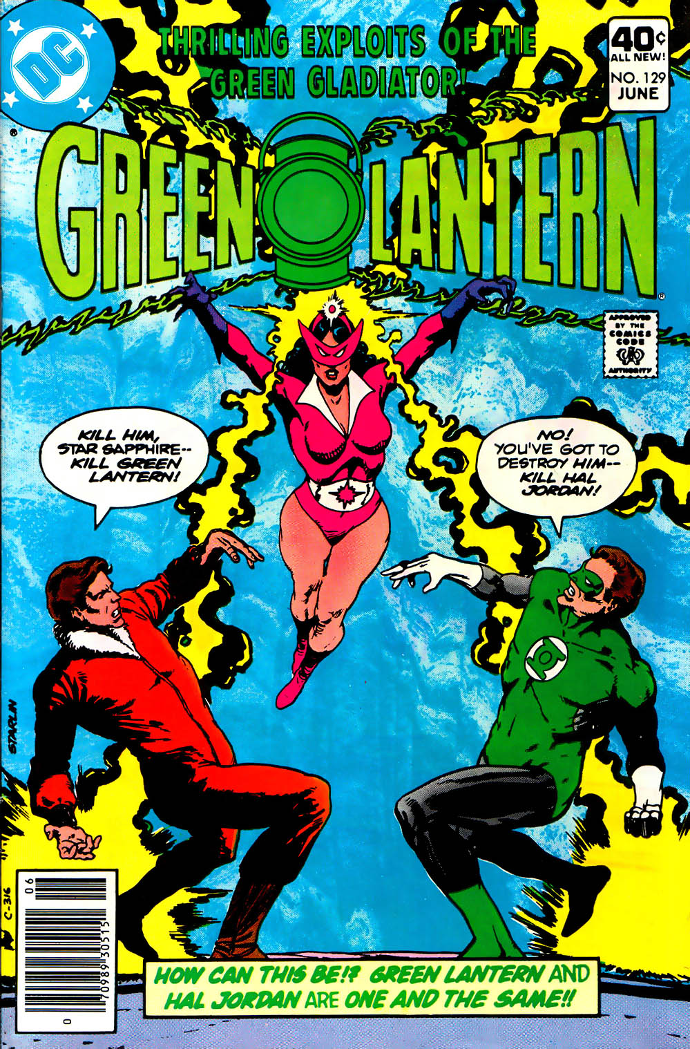 Green Lantern #129 cover