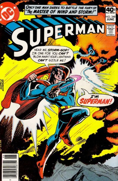 Superman #348 cover