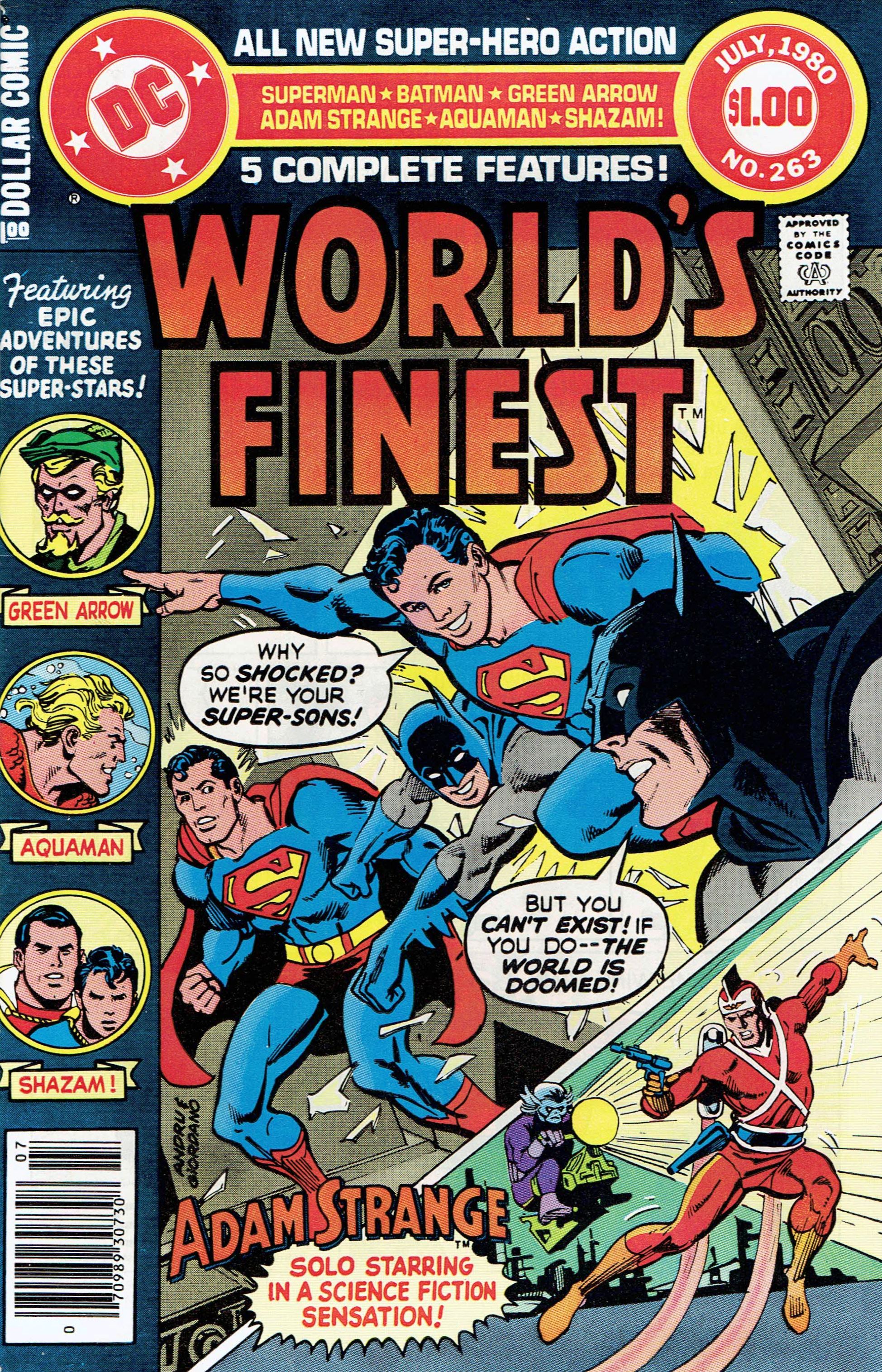 World's Finest Comics #263 cover