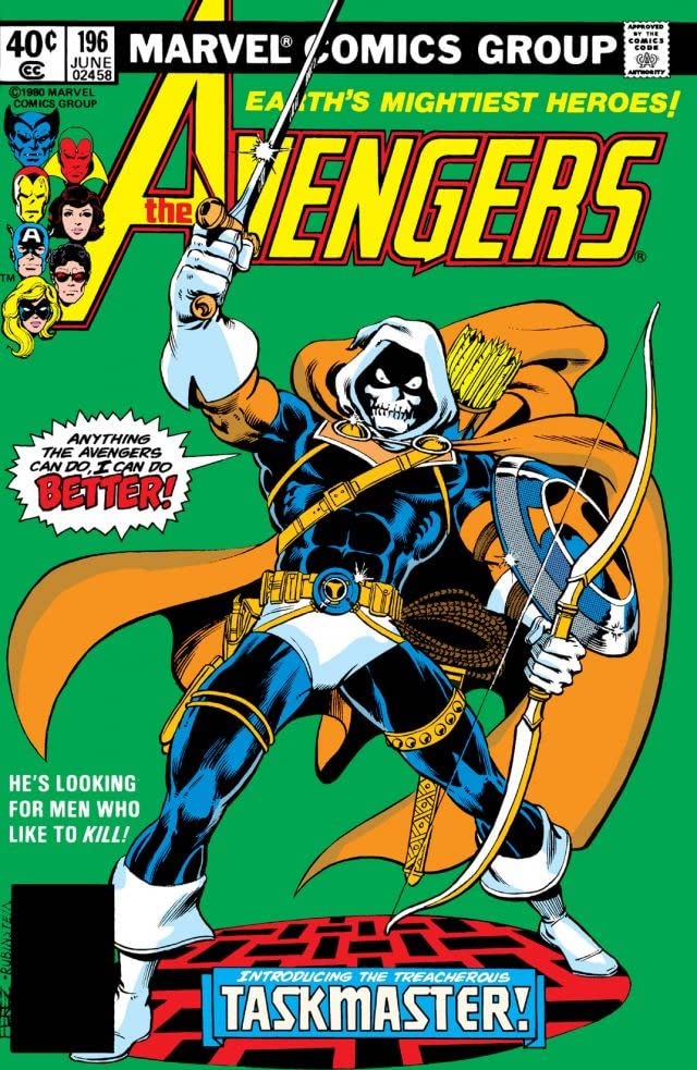 The Avengers #196 cover