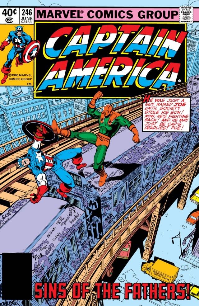 Captain America #246 cover
