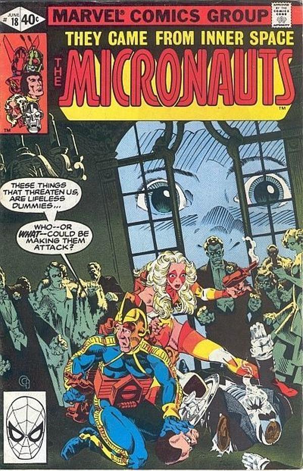 Micronauts #18 cover