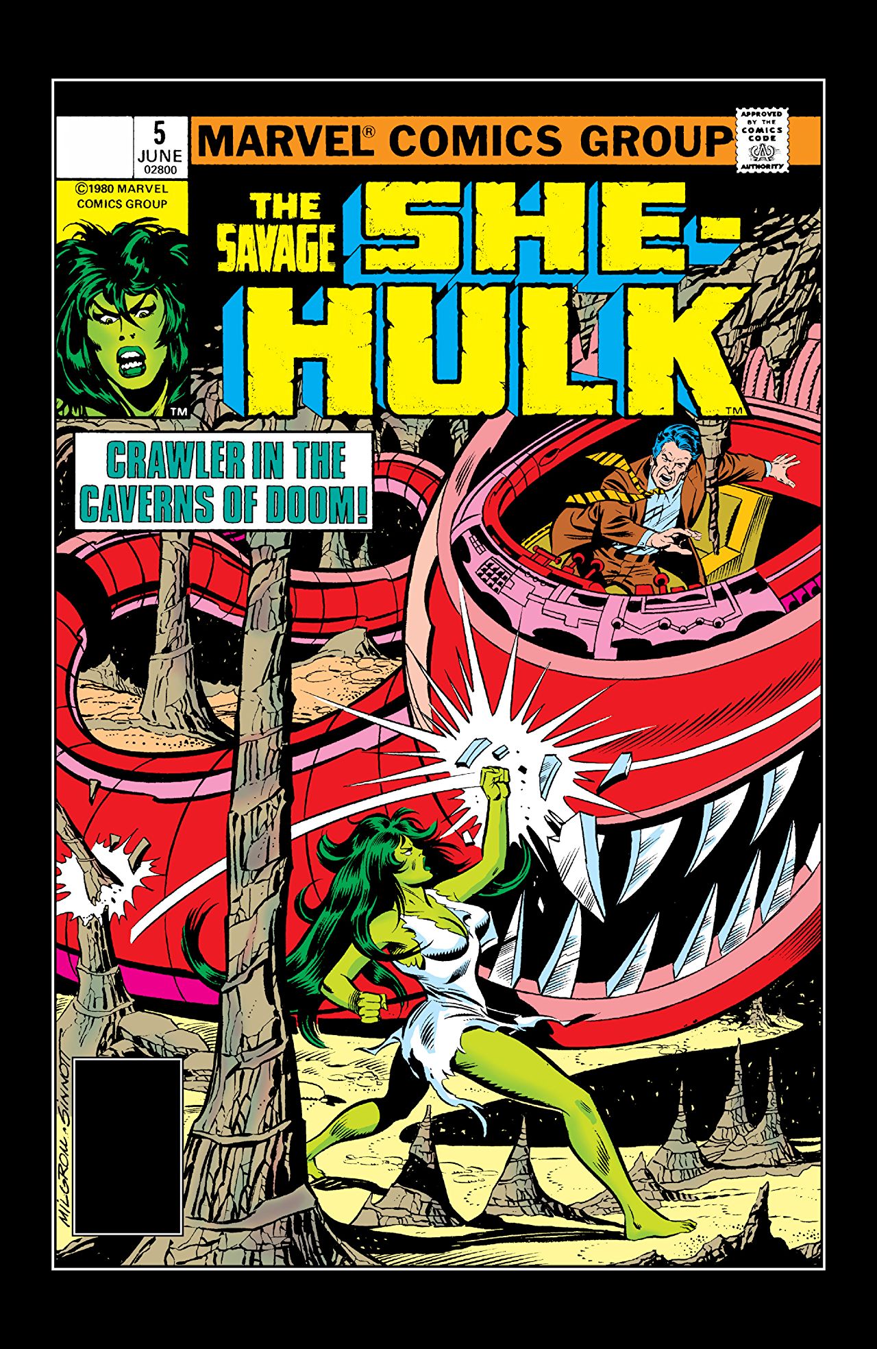 The Savage She-Hulk #5 cover