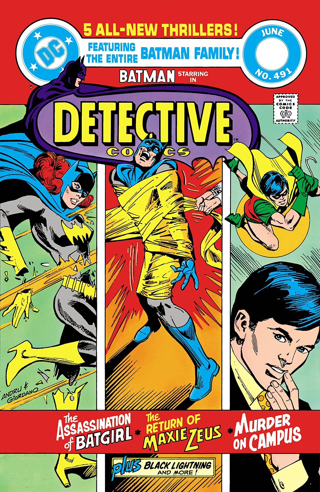 Detective Comics #491 cover