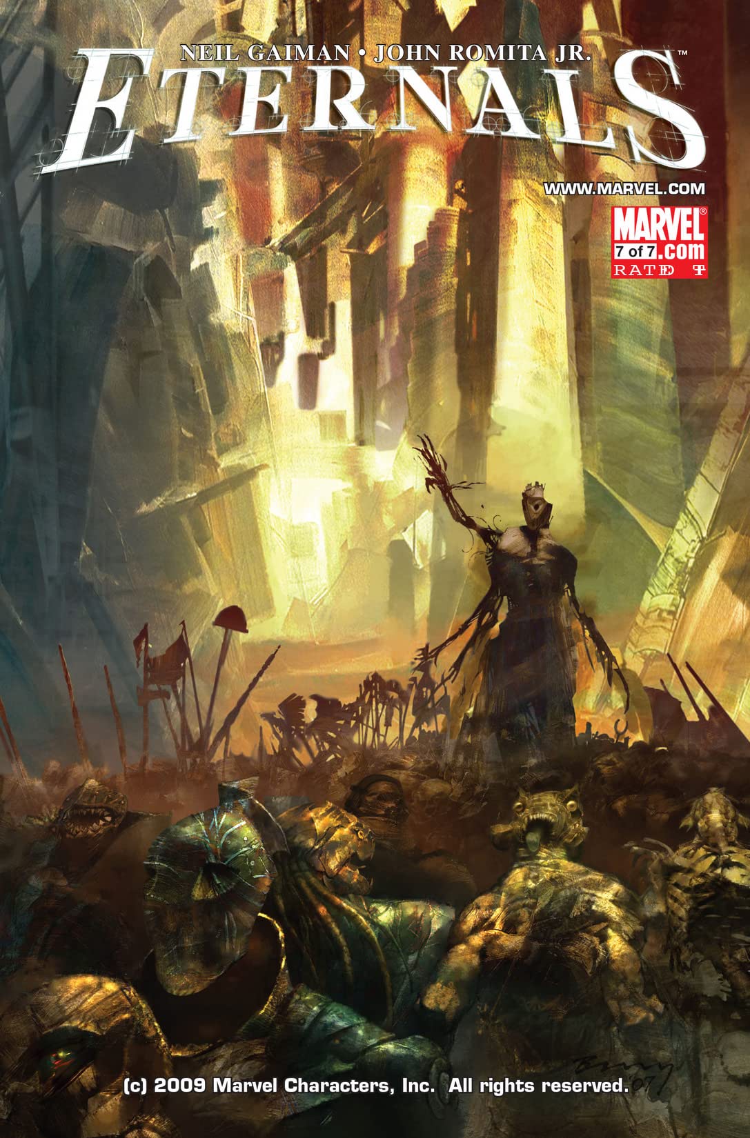 Eternals #7 cover