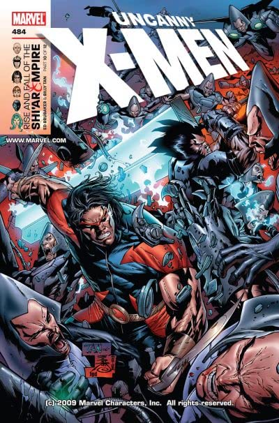 The Uncanny X-Men #484 cover