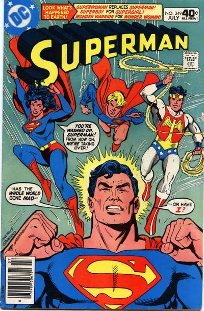 Superman #349 cover