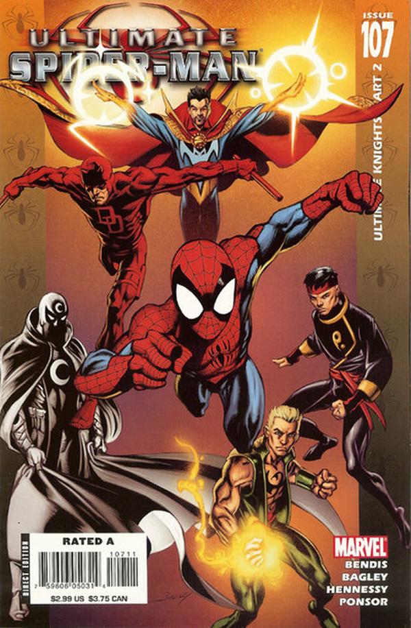 Ultimate Spider-Man #107 cover