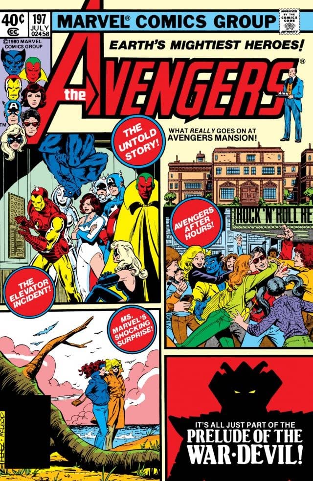 The Avengers #197 cover