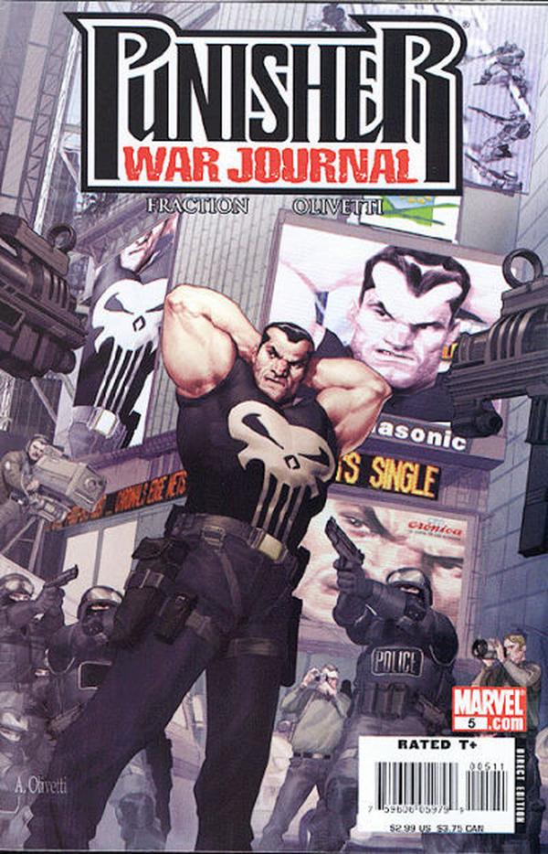Punisher War Journal #5 cover