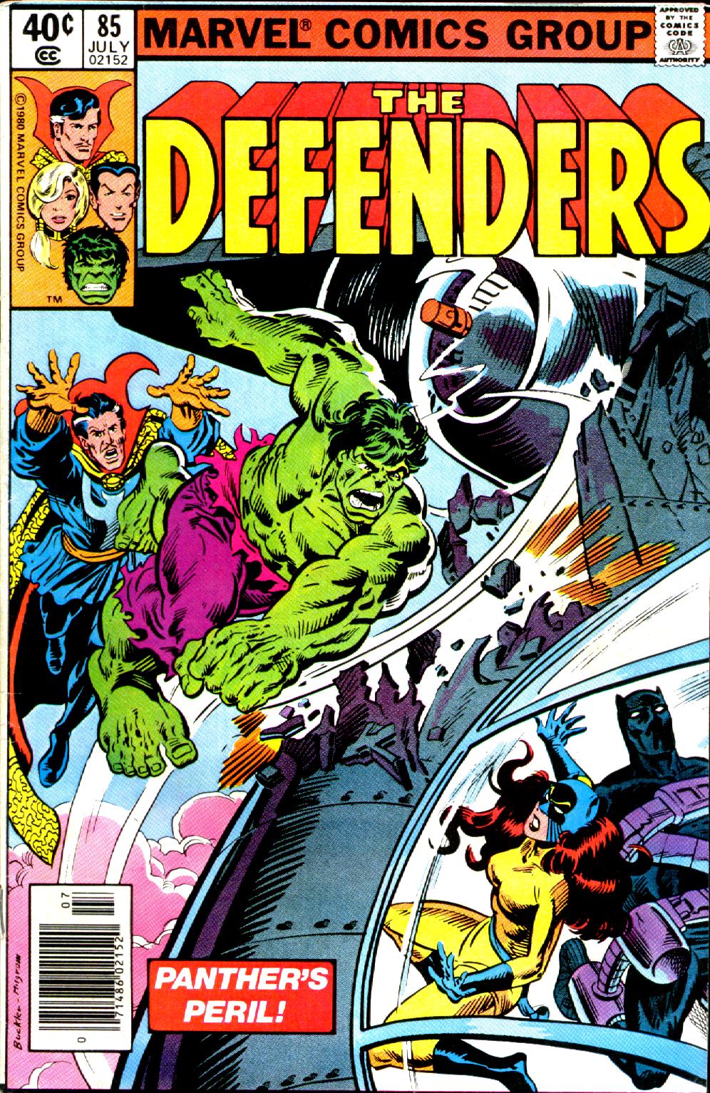The Defenders #85 cover