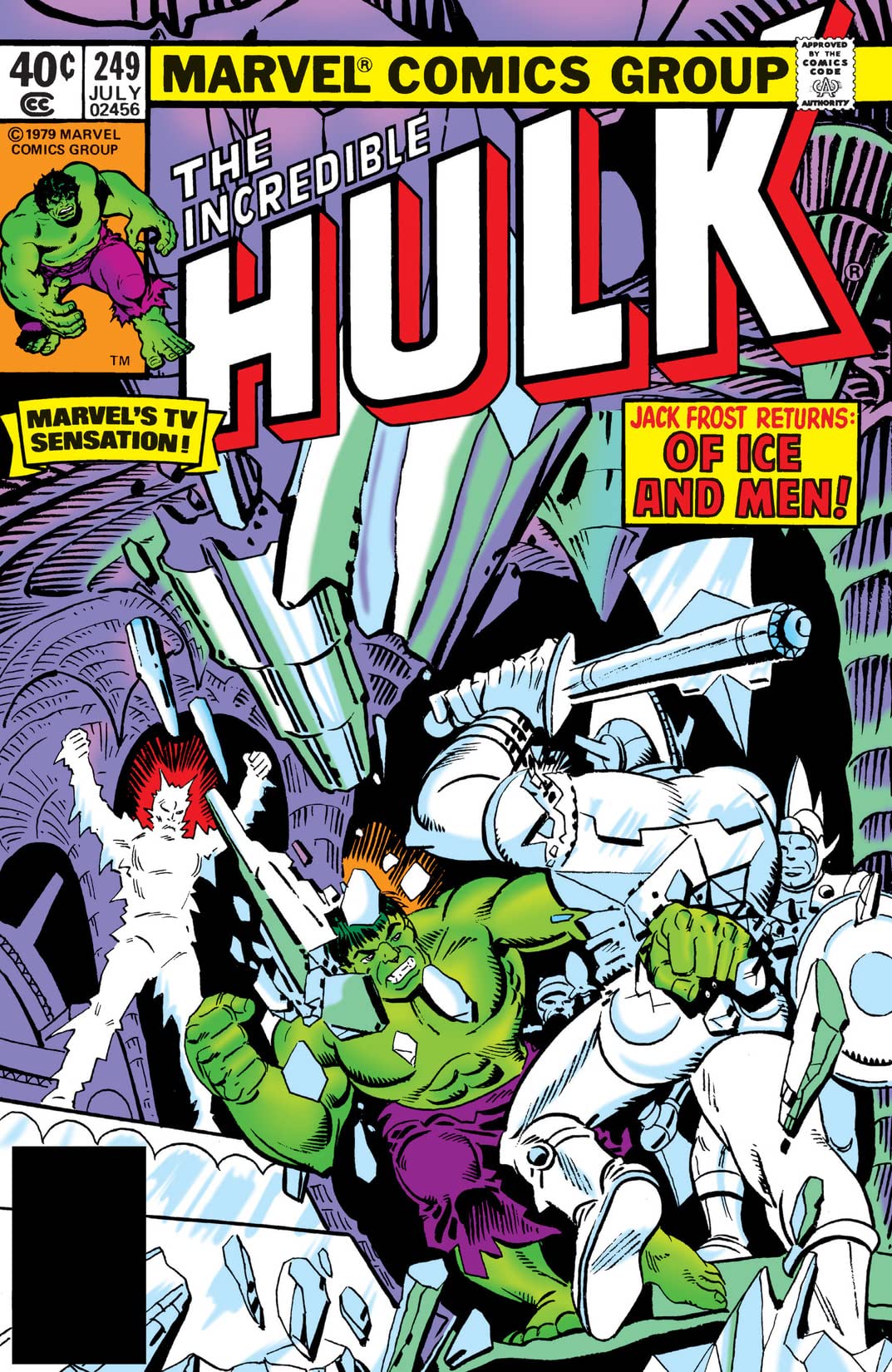 The Incredible Hulk #249 cover