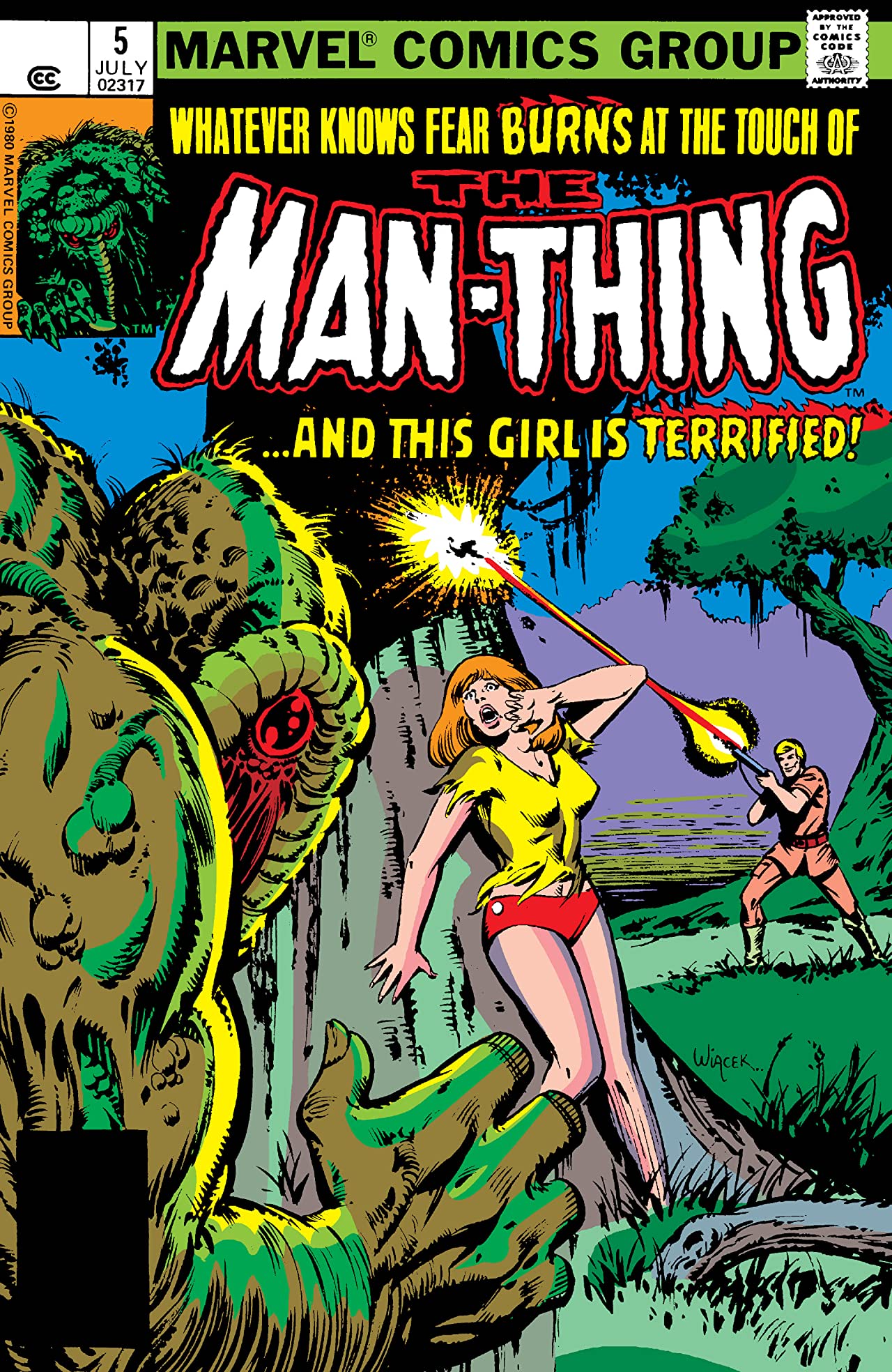 Man-Thing #5 cover