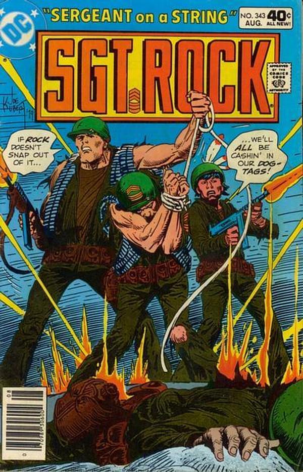 Sgt. Rock #343 cover