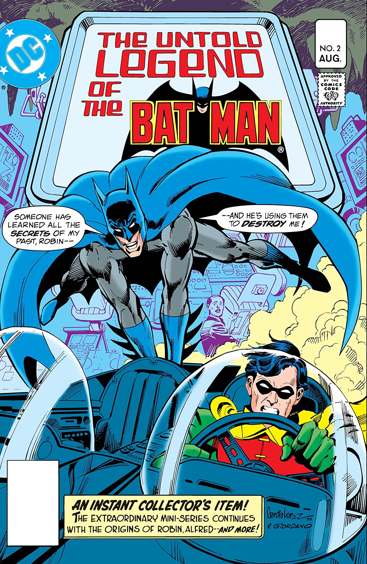 The Untold Legend of the Batman #2 cover