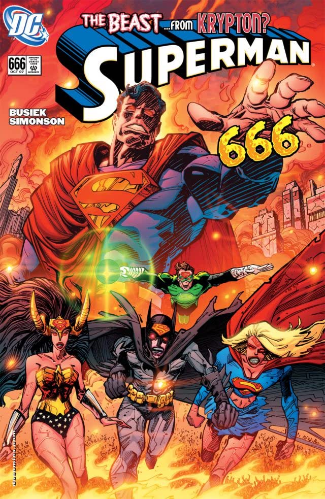 Superman #666 cover