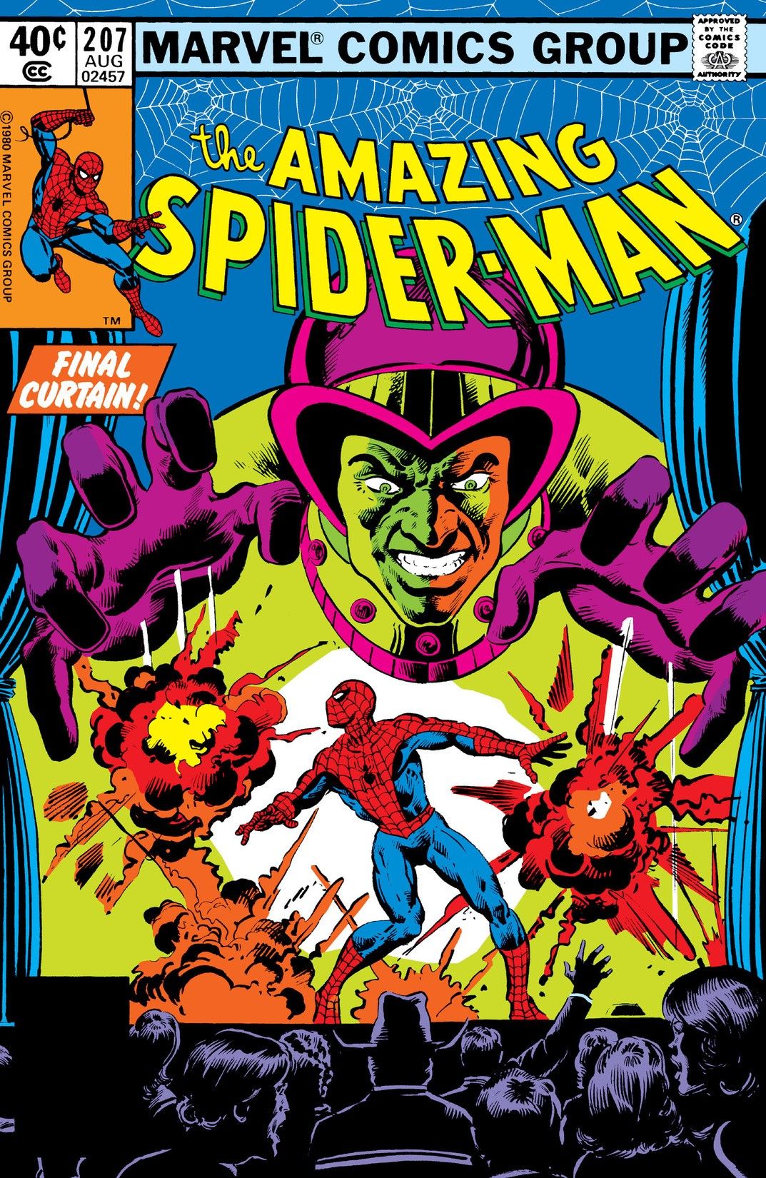 The Amazing Spider-Man #207 cover