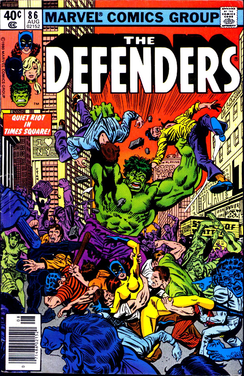 The Defenders #86 cover