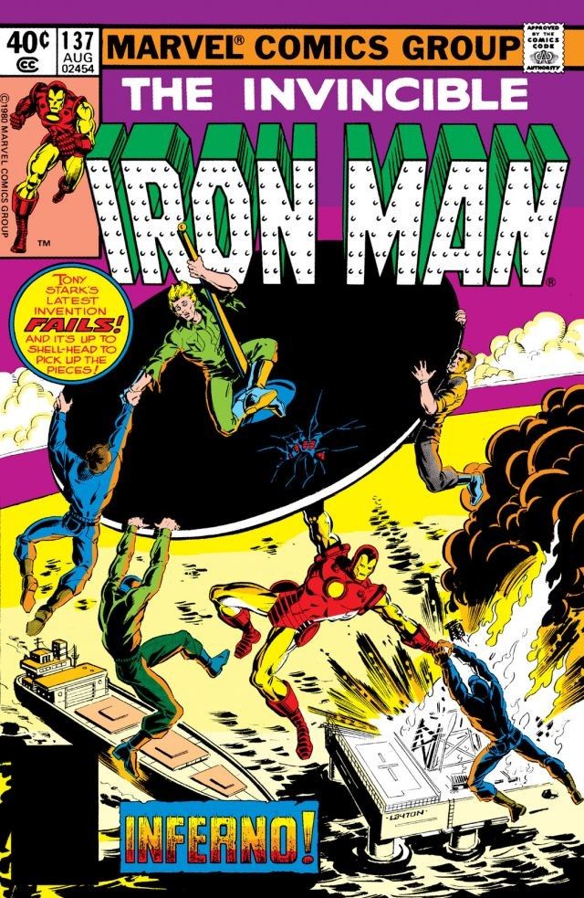 Iron Man #137 cover
