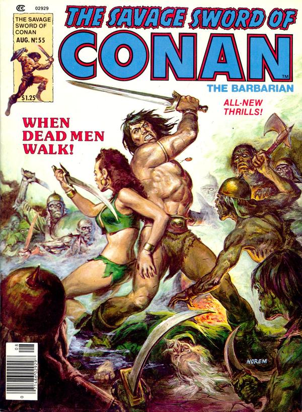 The Savage Sword of Conan #55