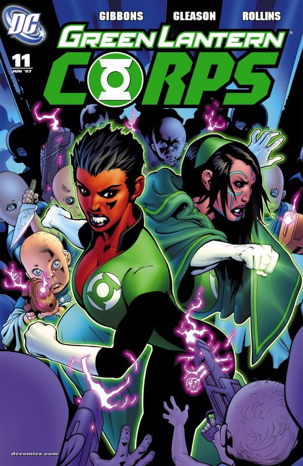 Green Lantern Corps #11 cover