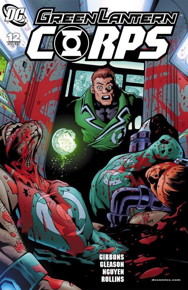 Green Lantern Corps #12 cover